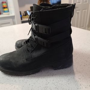 Timberland Jayne Combat Boots Sz 
